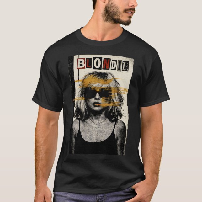 Camiseta  Iconic 70s 80s Music Legend Pop Art (Frente)