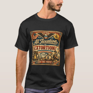 camiseta ICONIC Toda Tributação é Extorsão
