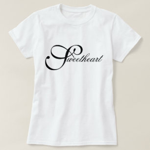 Camiseta Icônica, chique e minimalista Sweetheart 