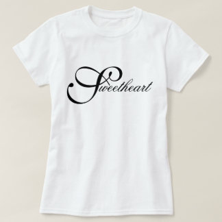 Camiseta Icônica, chique e minimalista Sweetheart 