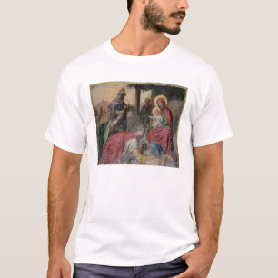 Camiseta Iconografia ortodoxa sérvia na Igreja de Valjevo. 