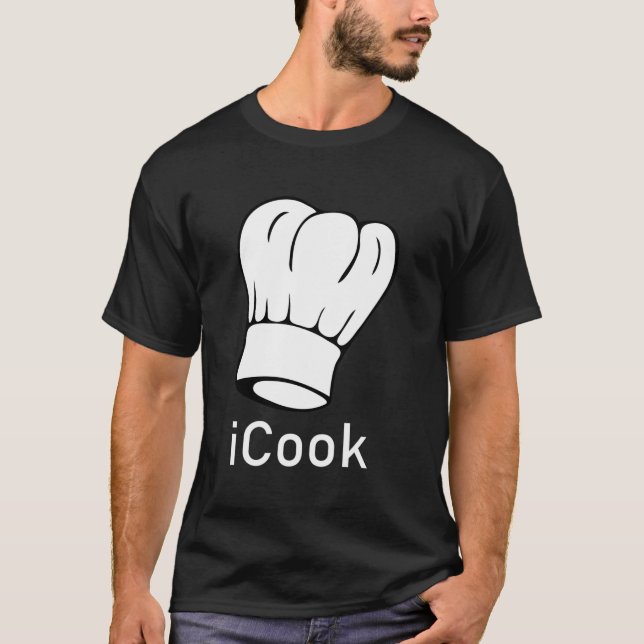 Camiseta Icook Funny Cook Chef (Frente)