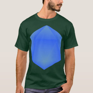 Camiseta Icosahedron Blue