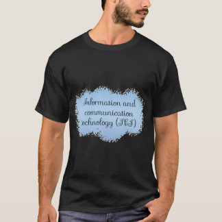 Camiseta Ict - Tecnologia Da Informação E Da Comunicação