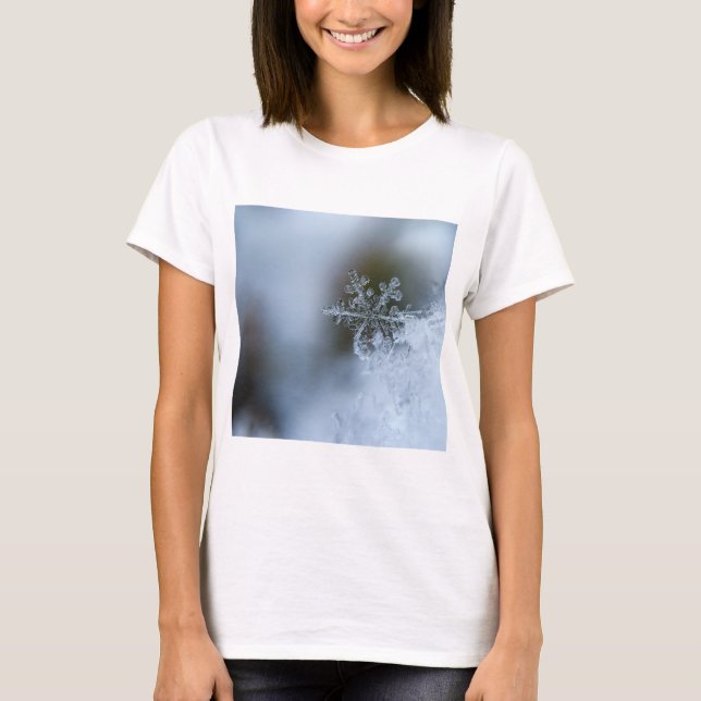 Camiseta Icy Snowflake (Frente)