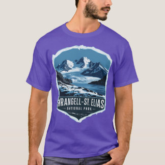 Camiseta Icy Wrangell Rua Elias National Park TShirt
