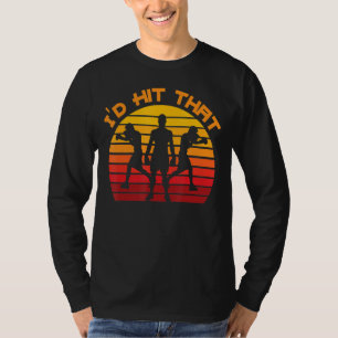 Camiseta Id Atingiu O Boxer De Luvas Do Gancho Cruzado Do J