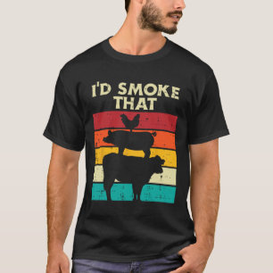 Camiseta Id Fumar Aquele Carne De Carne Retrorna De Carne D