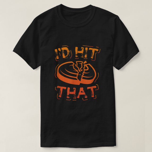 Camiseta Id Hit That Clay Shooting Trap Shooter Funny Gift  (Frente do Design)