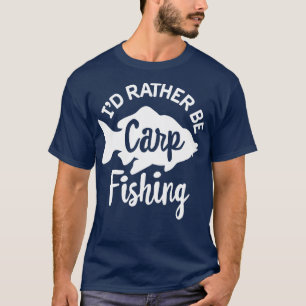 Camiseta Id preferencialmente a pescar com o êmbolo