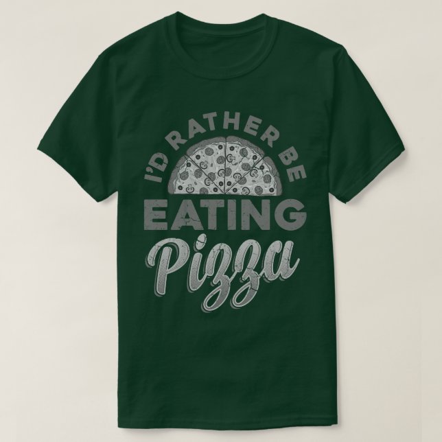 Camiseta Id Preferencialmente Be Coming Pizza Italiana Comi (Frente do Design)