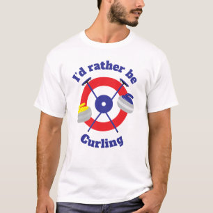 Camiseta Id Preferencialmente Be Curling