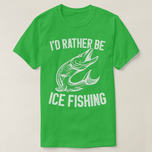 Camiseta Id Preferencialmente Be Ice Fisheries (Frente do Design)