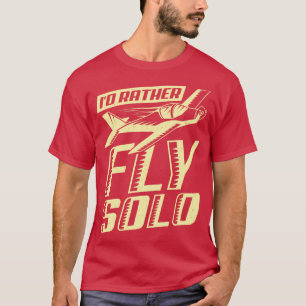 Camiseta Id Preferencialmente Voo Piloto Solo-Aviator
