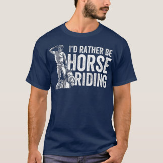 Camiseta Id Preferencialmentes Be Horse Riding Lover Equest
