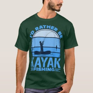 Camiseta Id Preferencialmentes Be Kayak Pescaria