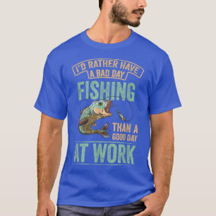 Camiseta Id Preferencialmentes Pesca Pescador De Rod Peixe