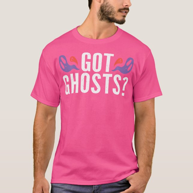 Camiseta I'D Rather Be Ghost Hunting (Frente)