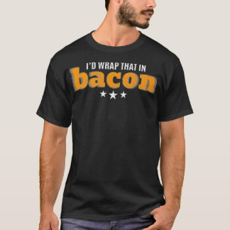 Camiseta Id Wrap That In Bacon Lover Ketone  Keto Diet Keto
