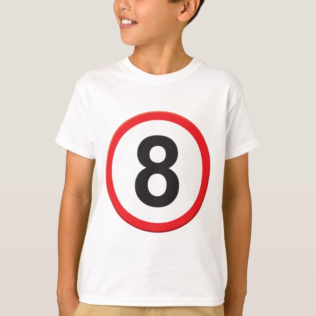 Camiseta Idade 8 (Frente)
