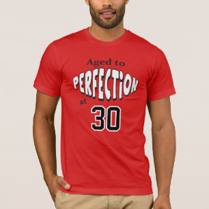 Camiseta Idade até à Perfecção às 00   Adicionar nome