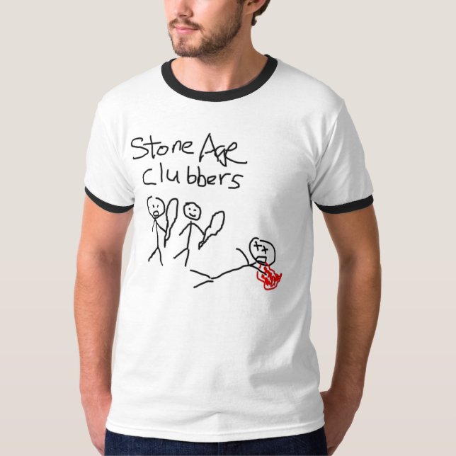 Camiseta Idade da Pedra (Frente)