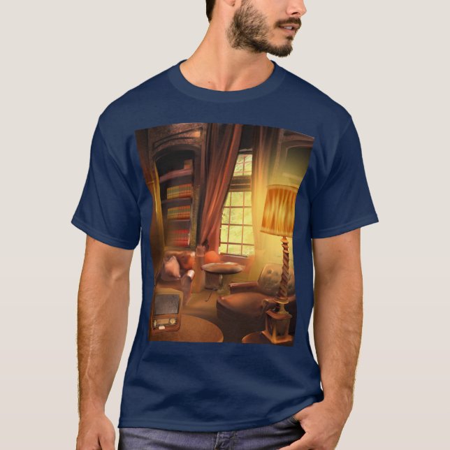 Camiseta Idade do ouro da Rádio (Frente)