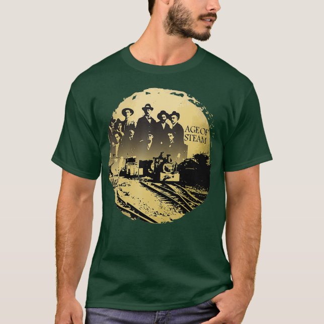 Camiseta Idade do vapor - Design de jogo de Conselho - Tabl (Frente)