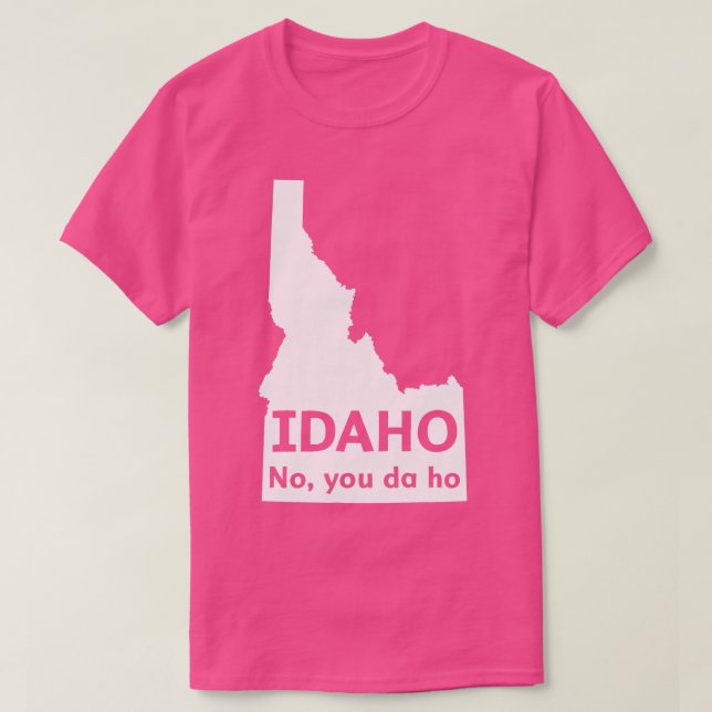 Camiseta Idaho (Frente do Design)
