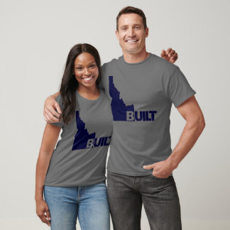 Camiseta Idaho Construído Clássico (Azul Escuro)