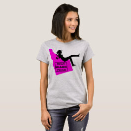Camiseta Idaho Cowgirl - CONSTRUIR IDAHO TOUGH