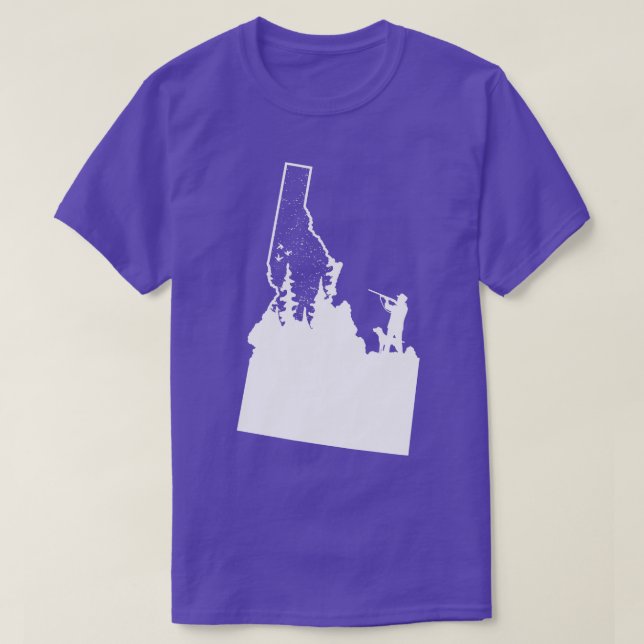 Camiseta Idaho Duck Hunting TSirt (Frente do Design)