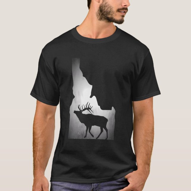 Camiseta Idaho Elk Hunting (Frente)