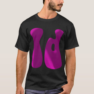 Camiseta Idaho ID Initial Monogram Text 1