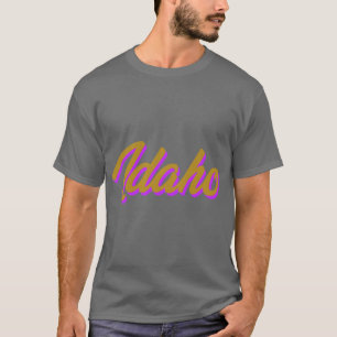 Camiseta Idaho ID Orgulho do Estado Americano Amor 6