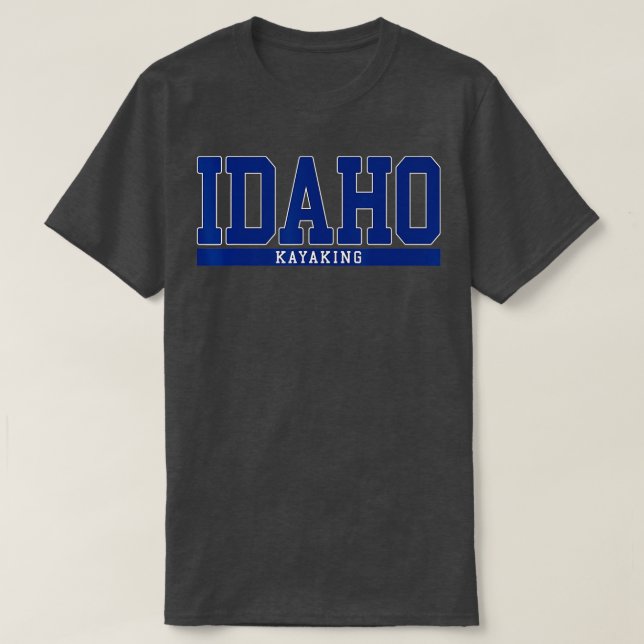 Camiseta Idaho Kayaking (Frente do Design)