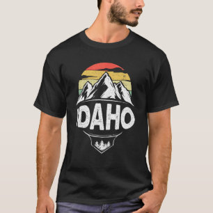 Camiseta Idaho Monta Visitante E Turístico Residente