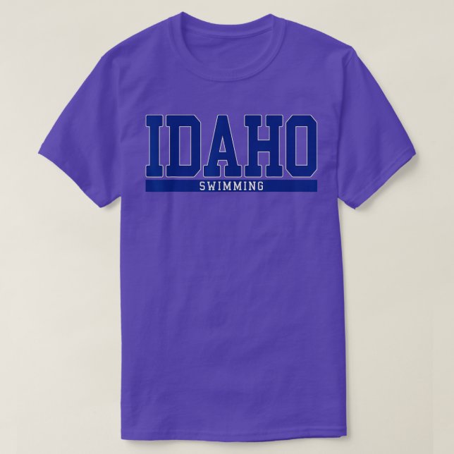 Camiseta Idaho Natação (Frente do Design)