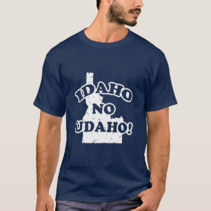 Camiseta Idaho nenhum Udaho