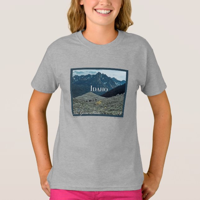 Camiseta Idaho Poster Art (Frente)