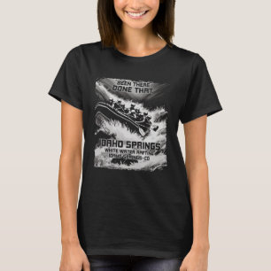 Camiseta Idaho Primaveras White Water Rafael River Rapids C