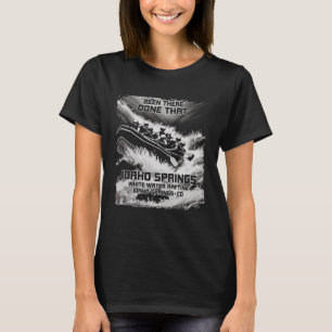 Camiseta Idaho Primaveras White Water Rafael River Rapids C