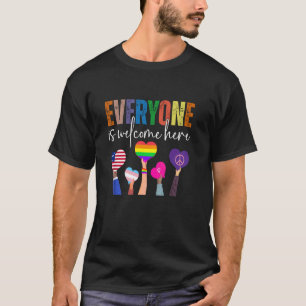 Camiseta Idaho Professor Todos São Bem-Vindos Aqui Punho S
