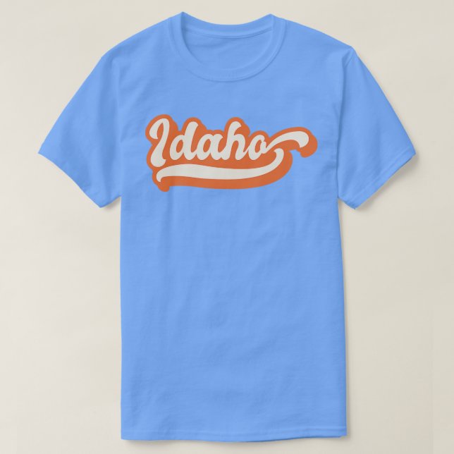Camiseta Idaho Retro TShirt 1 (Frente do Design)