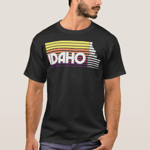 Camiseta Idaho Retro Vintage Classic Style ID Graphic Sweat