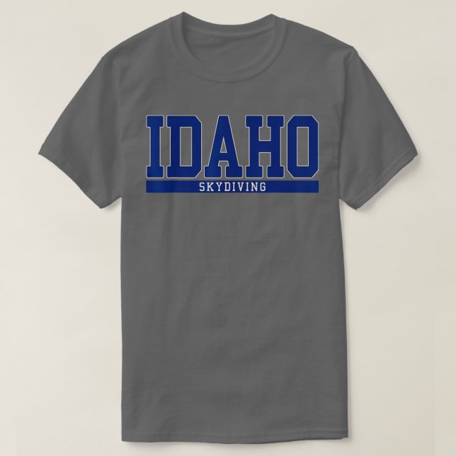 Camiseta Idaho Skydiving (Frente do Design)