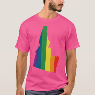 Camiseta Idaho State Rainbow TShirt