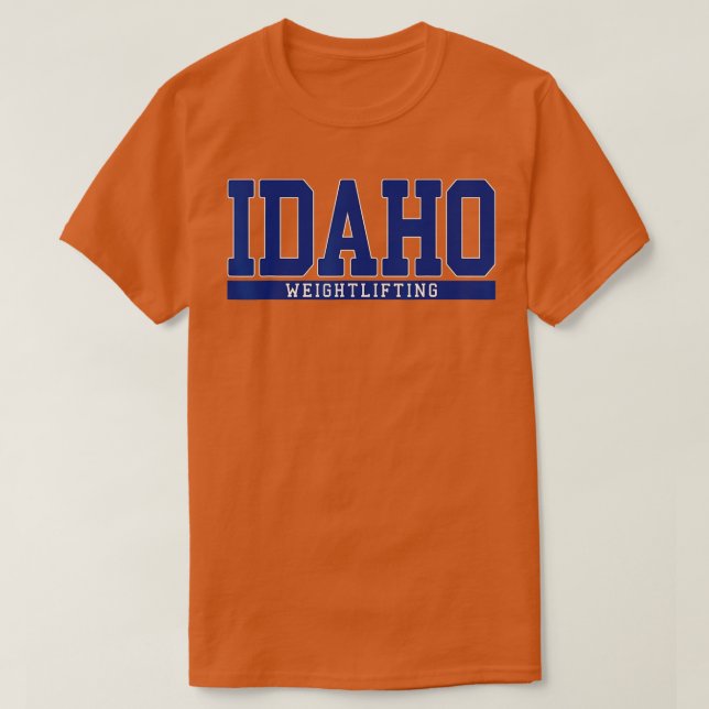 Camiseta Idaho Weightleving (Frente do Design)