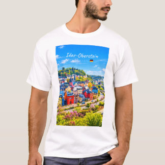 Camiseta Idar-Oberstein, Alemanha - Cidade Colorida
