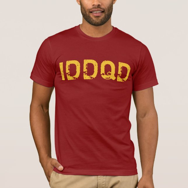 CAMISETA IDDQD (Frente)